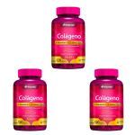 Kit 3X Col�geno Verisol + Vitaminas e Minerais - 120 C�psulas - Herbamed