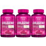 Kit 3X Col�geno Verisol + Vitaminas e Minerais - 60 C�psulas - Herbamed