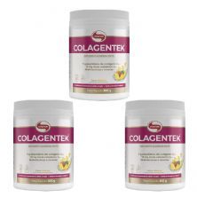 Kit 3X Colagentek - 300g Abacaxi - Vitafor