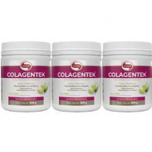 Kit 3X Colagentek - 300g Lim�o - Vitafor