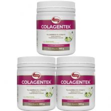 Kit 3X Colagentek - 300g Ma�� Verde - Vitafor