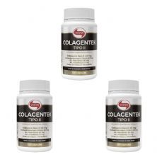 Kit 3X Colagentek Tipo II - 120 C�psulas - Vitafor