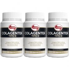 Kit 3X Colagentek Tipo II - 60 C�psulas - Vitafor