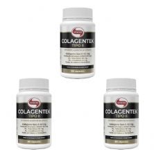 Kit 3X Colagentek Tipo II - 60 C�psulas - Vitafor