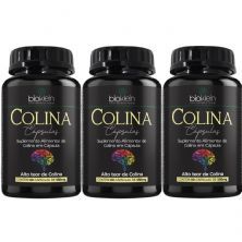 Kit 3X Colina - 60 C�psulas - Bioklein