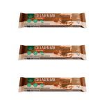 Kit 3X Collagen Bar - 50g Brownie de Chocolate - NutriFy