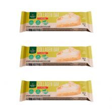 Kit 3X Collagen Bar - 50g Torta de Lim�o - Nutrify