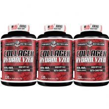 Kit 3X Collagen Hydrolyzed - 120 C�psulas - Furious Nutrition