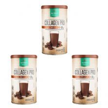 Kit 3X Collagen Pro - 450g Chocolate Belga - Nutrify