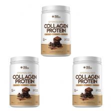 Kit 3X Collagen Protein Bodybalance - 450g Chocolate Belga - True Source	