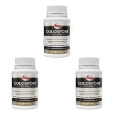 Kit 3X Colosfort Lactoferrin Plus - 30 C�psulas - Vitafor