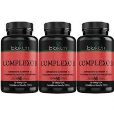 Kit 3X Complexo B - 60 C�psulas - Bioklein