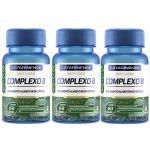 Kit 3X Complexo B - 60 C�psulas - Catarinense Nutri��o