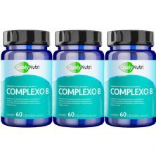 Kit 3X Complexo B - 60 C�psulas - QualyNutri