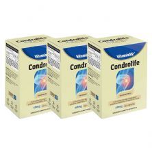 Kit 3X Condrolife Col�geno Tipo II - 30 C�psulas - VitaminLife