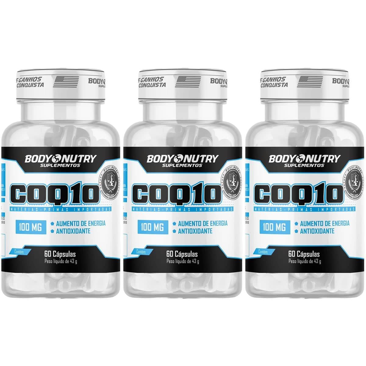 Kit 3X CoQ10 - 60 C�psulas - Body Nutry