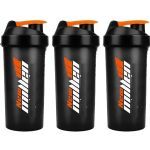 Kit 3X Coqueteleira - 600ml Fume Tampa Preta - New Millen