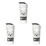 Kit 3X Coqueteleira - 600ml Perola - Under Labz