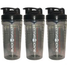 Kit 3X Coqueteleira - 750ml Fume - Black Skull