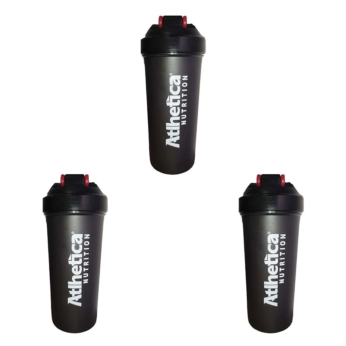 Kit 3X Coqueteleira Crazy - 700ml Porsche Cup - Atlhetica Nutrition