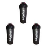 Kit 3X Coqueteleira Crazy - 700ml Porsche Cup - Atlhetica Nutrition