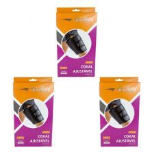 Kit 3X Coxal Ajust�vel - Tamanho �nico - Hidrolight