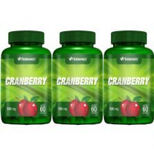 Kit 3X Cranberry 60 C�psulas - Herbamed