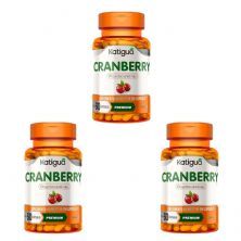 Kit 3X Cranberry - 60 C�psulas - Katigu�