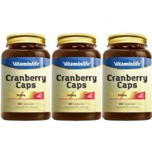 Kit 3X Cranberry Caps - 60 C�psulas - Vitaminlife