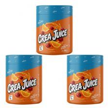 Kit 3X Crea Juice - 300g Laranja com Acerola - Shark Pro