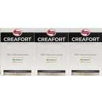Kit 3X Creafort Creapure Creatina - 30 Sach�s 3g - Vitafor