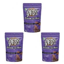 Kit 3X Cream of Rice - 1000g Refil Chocolate - Canibal