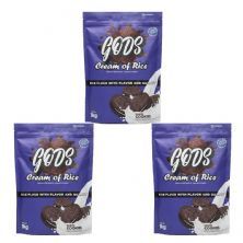 Kit 3X Cream of Rice - 1000g Refil Cookies - Canibal