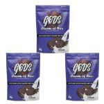 Kit 3X Cream of Rice - 1000g Refil Cookies - Canibal