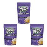 Kit 3X Cream of Rice - 1000g Refil Natural - Canibal