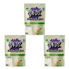 Kit 3X Cream of Rice - 1000g Refil Pistache - Canibal	
