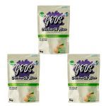 Kit 3X Cream of Rice - 1000g Refil Pistache - Canibal	