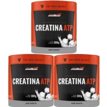 Kit 3X Creatina ATP - 300g Sem Sabor - New Millen