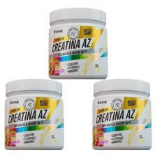 Kit 3X Creatina AZ + Vitaminas - 150g Salada de Frutas -  Inove Nutrition