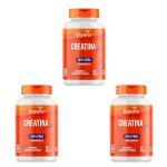 Kit 3X Creatina Caps 100% Pura Monohidratada - 180 C�psulas - Bigens