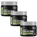 Kit 3X Creatina Creapure - 100g Sabor Natural - Dux Nutrition