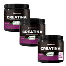 Kit 3X Creatina Creapure - 100g Sem Sabor - NewNutrition
