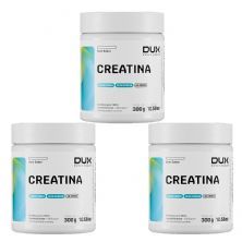 Kit 3X Creatina Monohidratada - 300g Sem Sabor - Dux Nutrition