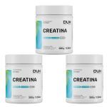 Kit 3X Creatina Monohidratada - 300g Sem Sabor - Dux Nutrition