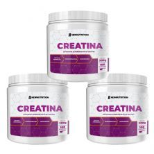 Kit 3X Creatina Monohidratada Micronizada -  300g Neutro - NewNutrition