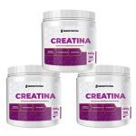 Kit 3X Creatina Monohidratada Micronizada -  300g Neutro - NewNutrition