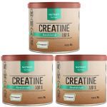 Kit 3X Creatine Creapure - 300g Sem Sabor - Nutrify