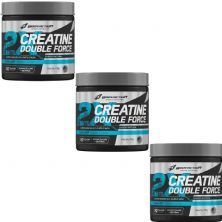 Kit 3X Creatine Double Force - 150g Natural - BodyAction