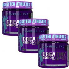 Kit 3X Creatiny Monohydrate - 300g Sem Sabor - Canibal