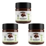 Kit 3X Creme Brownie em Peda�os - 150g - Nutrissima